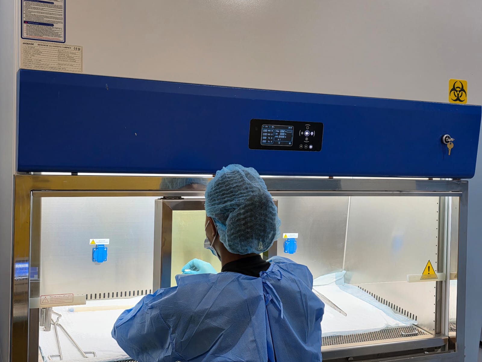 Qualified and experienced team.